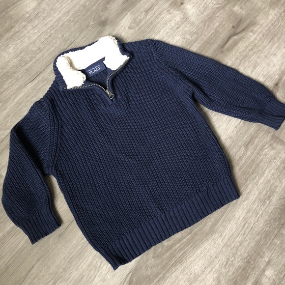 boys sherpa sweater